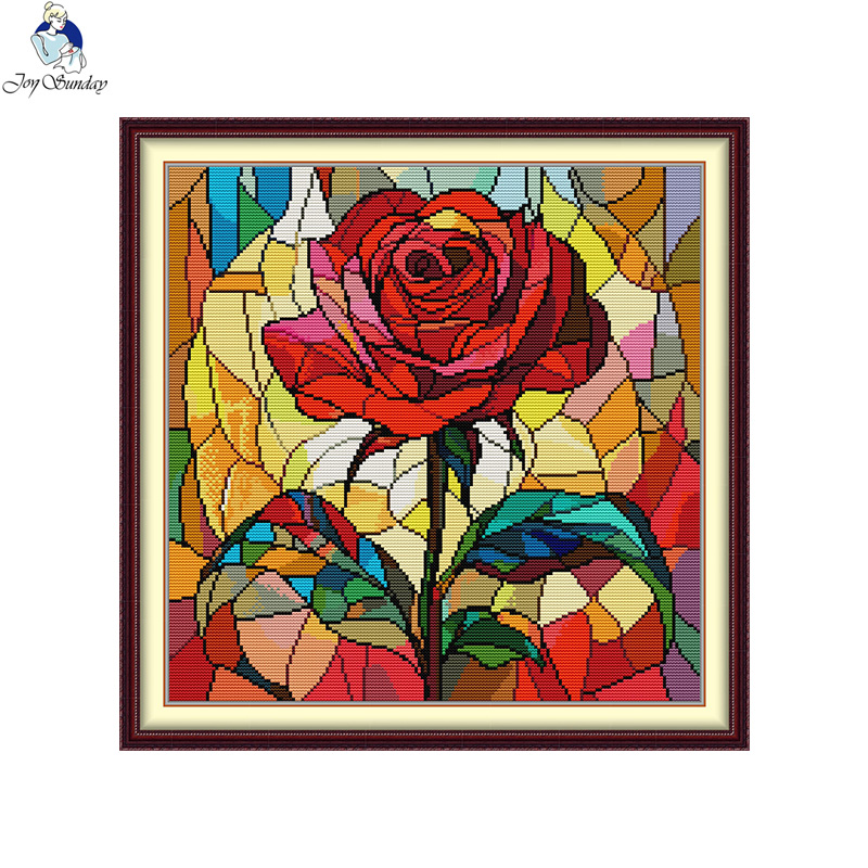 기쁨 일요일 새로운 디자인 DIY 크로스 스티치 키트  - Embroidery Meaning 리뷰 및 가격
