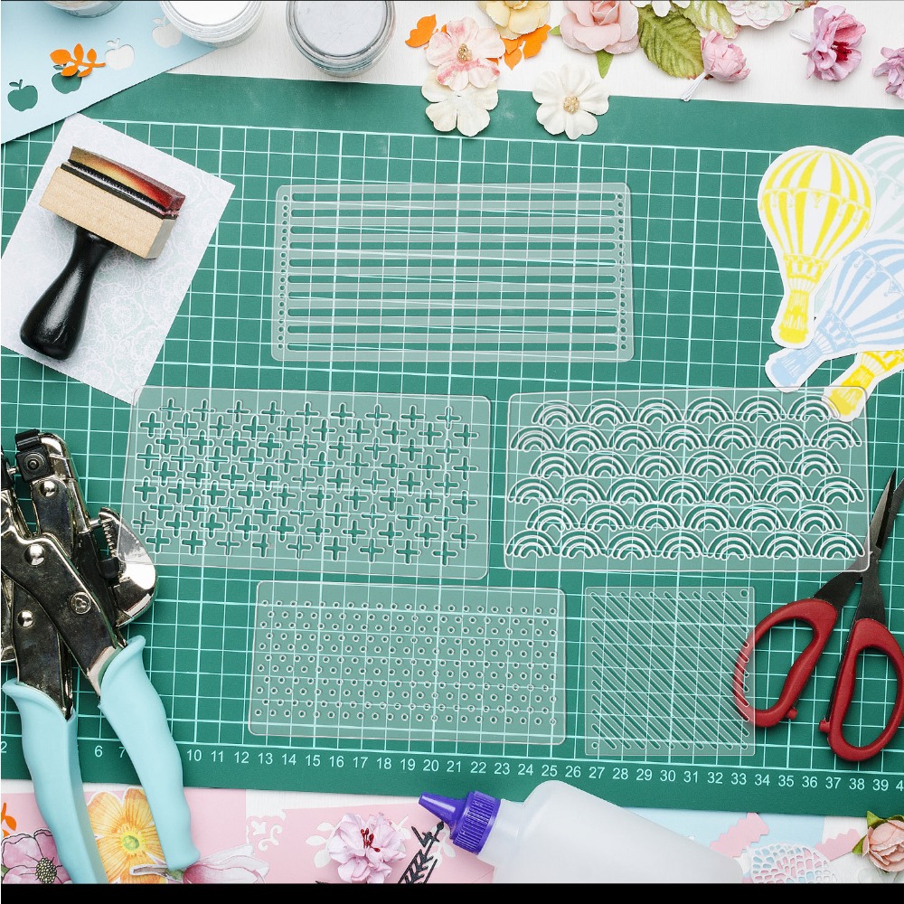 아크릴 사시코 스텐실 템플릿, 재사용 가능한 자수 가이 - Embroidery Meaning 리뷰 및 가격