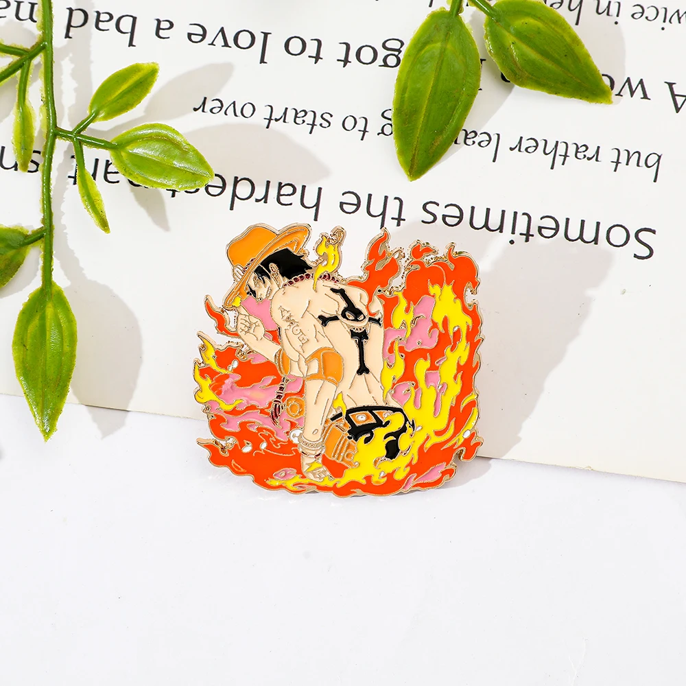 1개 클래식 애니메이션 브로치 개성 넘치는 에이스 캐릭 - Embroidery Reddit 리뷰 및 가격