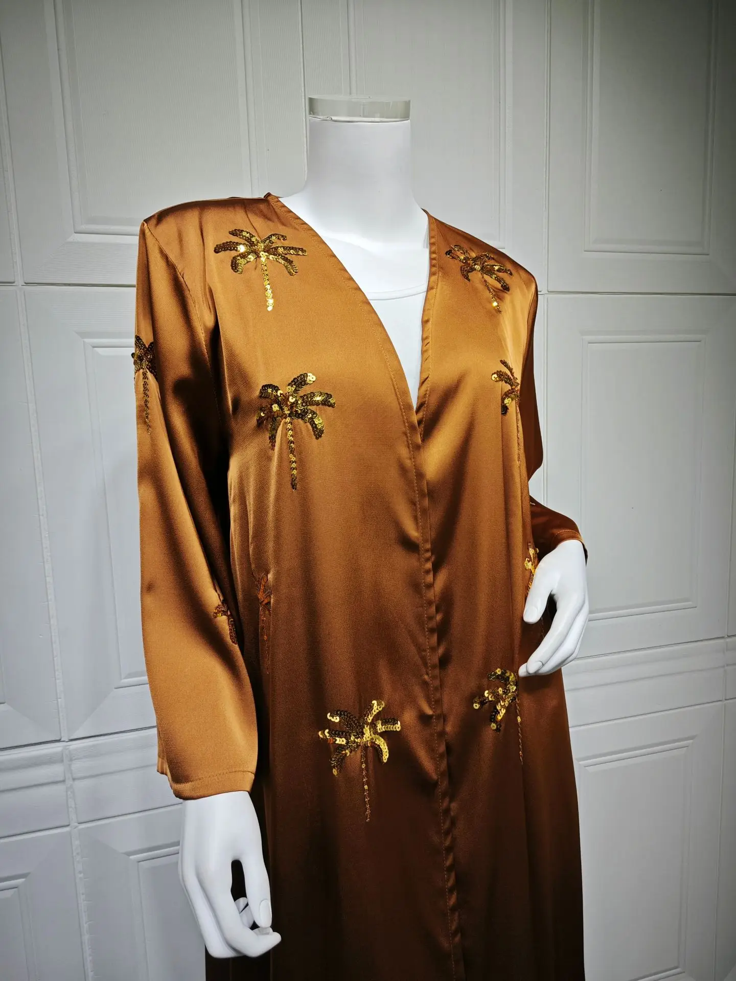 라마단 무슬림 단정한 카디건 두바이 이드 패션 아바야  - Embroidery Kebaya 리뷰 및 가격
