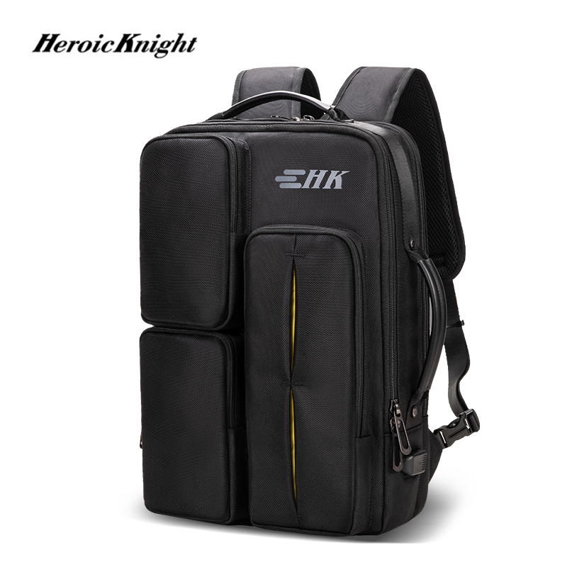 남성용 영웅 기사 노트북 배낭 YKK 다기능 일일 작업 - Embroidery Online 리뷰 및 가격